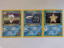 Pokemon TCG 18 First Edition Water Type Cards Mixed Lot Vintage 1999 & 2000 - Image 5