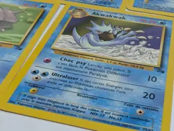 Pokemon TCG Lot Of 7 French Fossil Cards Vintage 2000 - Image 2