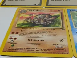 Pokemon TCG Lot Of 7 French Fossil Cards Vintage 2000 - Image 4