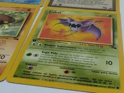 Pokemon TCG Mixed Lot Of 8 Portuguese Cards Fossil Vintage 2000 First Edition - Image 2