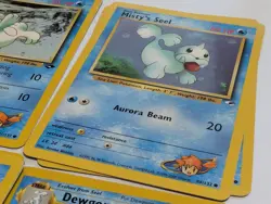 Pokemon TCG mixed lot 9 cards Seel & Dewgong vintage 1999 & 2000 - Image 2