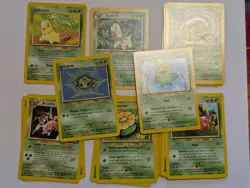 Pokemon TCG 16 cards mixed lot Neo grass type pokemon vintage 2000 - Image 1
