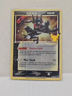 Pokemon TCG Greninja Gold Star | Celebrations Promo Card | SWSH144 - Image 1