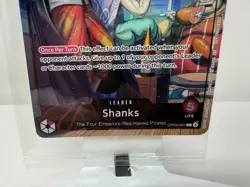 July 2025 TCG PSA Magazine One Piece Shanks w/ Sealed Promo Card OP09-001 - Image 5
