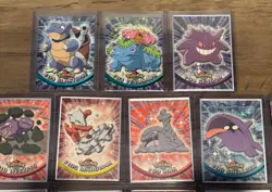 Topps Blue Label Vintage Pokemon Cards Lot (TV Animation Edition) All LP-NM+ - Image 2