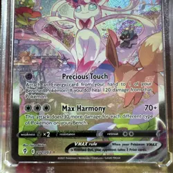 Sylveon VMAX (Alt Art Secret) Pokemon TCG Card 212/203 Evolving Skies. NM! - Image 3