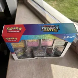 Pokemon Scarlet & Violet - Paldean Fates 5-pack Mini Tins / Costco Bundle - Image 3