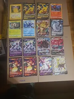 Pokemon Jumbo Card Mixed Lot With Binder - Image 1