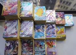 Pokemon TCG Bulk Lot 1000 Cards, Guaranteed V, Vmax, GX, Or EX - Image 1