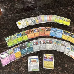 Pokemon Obsidian Flames (OBF) - 116 Card lot - Promos, Halos, Base - Fresh Pull - Image 1