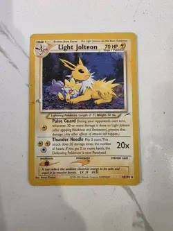 Pokemon TCG Card - Light Jolteon 48/105! MP/HP - Neo Destiny - Image 1