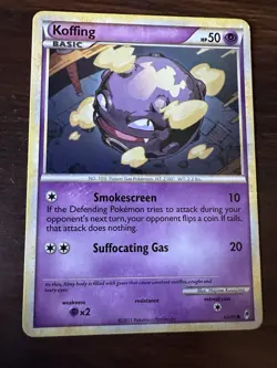 Koffing 60/95 Call Of Legends Pokemon TCG LP - Image 1