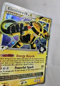 Pokemon TCG Electivire [FB] LV.X Supreme Victors Card 144/147 Holo Rare 2009 MP - Image 4