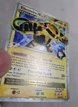 Pokemon TCG Electivire [FB] LV.X Supreme Victors Card 144/147 Holo Rare 2009 MP - Image 5