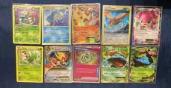 Pokemon Collection Lot Of 10 Cards Xy A 2010 Era Card Conditions Varies - Image 1