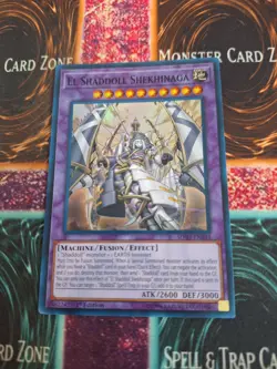 Yugioh El Shaddoll Shekhinaga SDSH-EN048 Super Rare 1st Edition Near Mint - Image 1