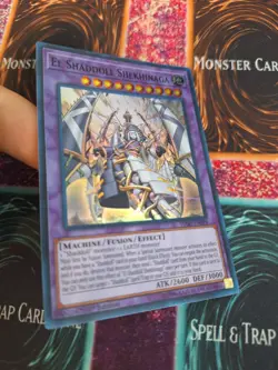 Yugioh El Shaddoll Shekhinaga SDSH-EN048 Super Rare 1st Edition Near Mint - Image 2