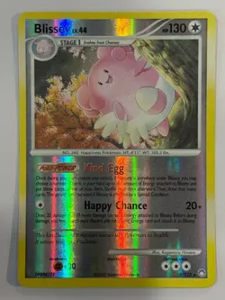 Blissey Lv 44, 5/123 Holo Rare DP Mysterious Treasures Pokemon Card TCG MP - Image 1