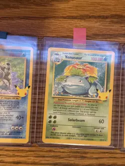 Pokemon Card Lot - Celebrations Foils - Venusaur Blastoise CCG #9 - Image 3