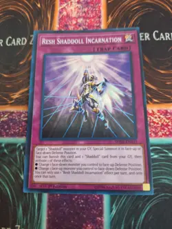 Yugioh Resh Shaddoll Incarnation SDSH-EN033 Super Rare 1st Edition Near Mint - Image 1