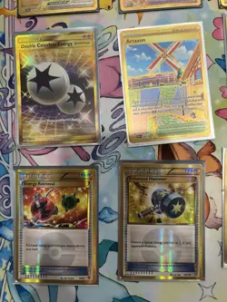 POKEMON TCG GOLD SECRET RARE 9 CARD LOT NM/M - Image 5