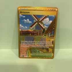 Artazon Gold Obsidian Flames Holo Card 229/197 Pokemon TCG - Image 1