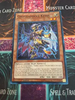Yugioh Qadshaddoll Keios MP21-EN243 Super Rare 1st Edition Near Mint - Image 1