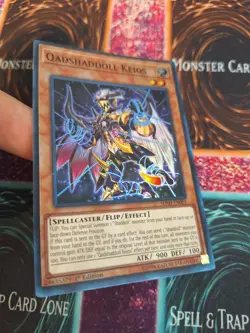 Yugioh Qadshaddoll Keios MP21-EN243 Super Rare 1st Edition Near Mint - Image 2