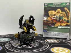 Bakugan Subterra Gran Panzer Gold & Card MG Japan import BakuTech Rare - Image 1