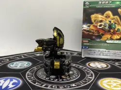 Bakugan Subterra Gran Panzer Gold & Card MG Japan import BakuTech Rare - Image 4
