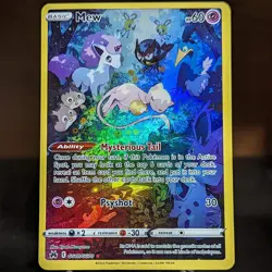 Mew GG10/GG70 NM Ultra Rare Galarian Gallery Crown Zenith Pokemon Card 10/70 nap - Image 1