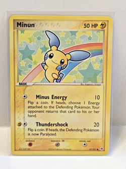 Plusle and Minun Hidden Legends 67/101 69/101 Pokemon TCG Card lot Non Holo NICE - Image 2