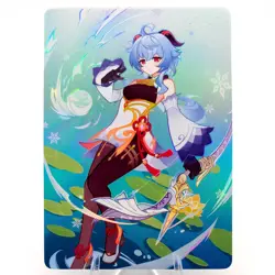 Ganyu Lv. 4 (C001) - Genius Invokation TCG - Official Genshin Impact Card - Image 2