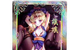Girl Party 6 SNR - Goddess Story Anime Waifu Trading Card - Image 1
