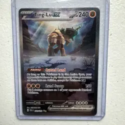 Ting-Lu ex Paldea Evolved Special Illustration Rare 263/193 SIR Pokemon Card NM - Image 1