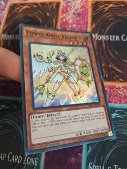 Yugioh Power Angel Valkyria SR05-EN003 Super Rare 1st Edition Near Mint - Image 2
