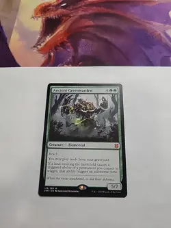 MTG - Ancient Greenwarden - ZNR Regular Mythic #178 - Image 2