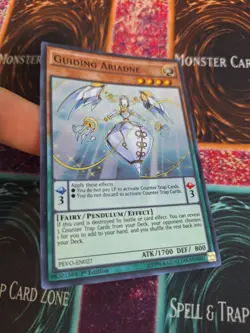 Yugioh Guiding Ariadne PEVO-EN027 Super Rare 1st Edition Near Mint - Image 2