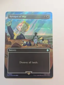 Ravages of War (Borderless) Surge Foil - Image 1