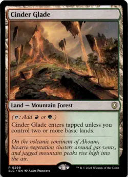 Cinder Glade R Commander: Bloomburrow 299 NM - Image 1
