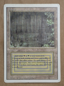 Magic The Gathering Dual Land Bayou - Image 1