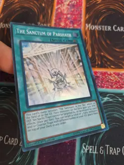Yugioh The Sanctum of Parshath SR05-EN025 Super Rare 1st Edition Near Mint - Image 2