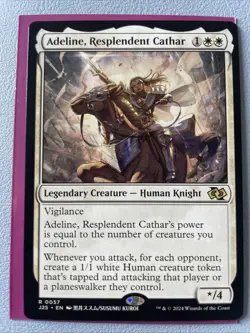 NM, English - 1 x MTG Adeline, Resplendent Cathar MTG (Anime) Jumpstart - Image 1