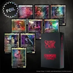 Magic the Gathering MTG Stranger Things Secret Lair Foil Edition Sealed - Image 1
