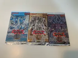 YuGiOh GX Rare Sealed Booster Pack Lot - TLM, CRV, SOI - Image 2