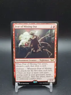 Fear of Missing Out Duskmourn NM MTG - Image 1