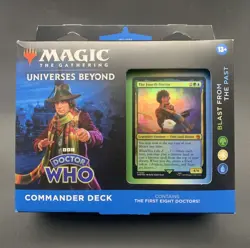 Magic the Gathering MTG Doctor Who Blast From The Past Commander Deck Sealed! - Image 1