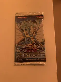 YuGiOh Ancient Prophecy 1st Edition Booster Pack New Sealed GUARANTEED UNWEIGHED - Image 1