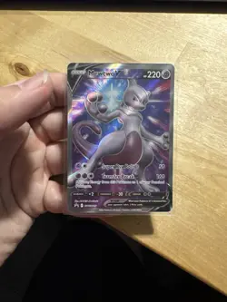 Pokemon TCG Mewtwo V SWSH Black Star Promos SWSH229 Holo Promo - Image 2
