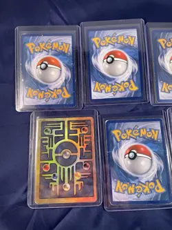 Heavy Played Pokemon Card Lot Reshiram Legendary Treasures Ancient Mew - Image 3